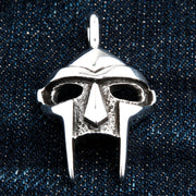 MF Doom Mask Sterling Silver Pendant